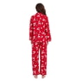 thumbnail image 2 of Apparonia Conjuntos de Piyamas Mujer 100% Algodón Francela Reno Navideño​ L, 2 of 7