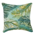 thumbnail image 2 of Liora Manne Marina Palm Border Indoor Outdoor Decorative Pillow Navy, 2 of 5