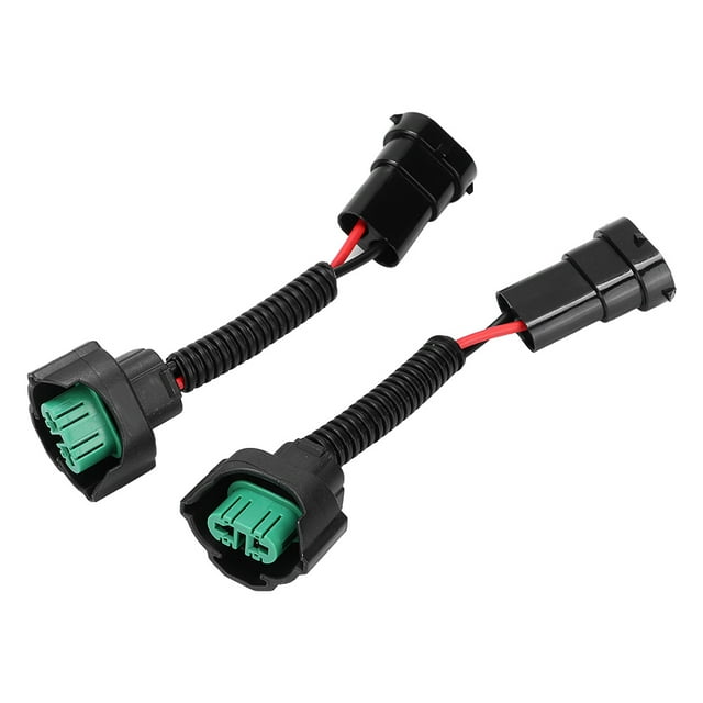 Arnés adaptador de conversión, 2 piezas H11, conector de arnés de lámpara, conversión hembra, diseño de próxima generación