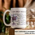thumbnail image 3 of GIFAMI Purple I Can Only Imagine Mug, Inspiration Religious Coffee Mug for Men Women Christian God Jesus Lover, Jesus Religion Gifts (15oz. Light Blue Accent Mug), 3 of 5