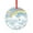 Pattern-2, variant on Pink White And Blue And Grey Rainbow Crystal Glass Ornament Holiday Decorations And Xmas Gift Ideas Retro Nursery Rainbow Sun Cloud Holiday Ornaments