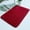 Red, variant on 100Fens Memory Foam Bathroom Rugs Bath Mat Set Soft Non-Slip and Absorbent Microfiber Bath Rug Toilet Foot Mat Anti-Slip