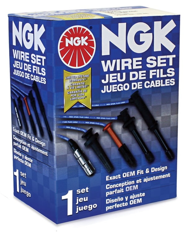 NGK Spark Plug Wire Set P/N:54404 Fits select: 1975-1978 BMW 530, 1977 BMW 630