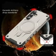 thumbnail image 3 of for Samsung Galaxy A36 5G Rugged Grip Phone Case,Compatible with MagSafe,Magnetic Case For Samsung Galaxy A36 5G, Military-Grade Protection Anti-Scratch Anti-Slip Shockproof Cover,Gold, 3 of 7