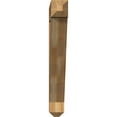 thumbnail image 2 of Ekena Millwork 6"W x 38"D x 44"H Traditional Craftsman Rough Sawn Bracket, Western Red Cedar, 2 of 4