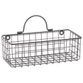 thumbnail image 3 of DII Farmhouse Vintage Décor, Wire Wall Basket, Assorted, Gray, 2 Piece, 3 of 4