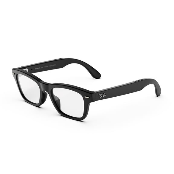 Ray-Ban Meta Audio Burbank, Matte Black, Clear Lenses