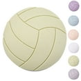 thumbnail image 3 of ziyahi 4 Pcs Coussin Mural Anti-Collision Élimine le Bruit Poignée de Porte Pare-Chocs Forme de Volleyball, 3 of 9