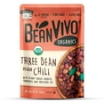 (2 pack) BeanVIVO Organics Three Bean Vegan Chili Good Source of