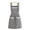 black, variant on Canvas smock adult cute halter apron