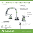 thumbnail image 2 of Symmons SLW3522PP Dia 1.0 GPM Dual Handle Widespread Bathroom Faucet - Chrome, 2 of 4