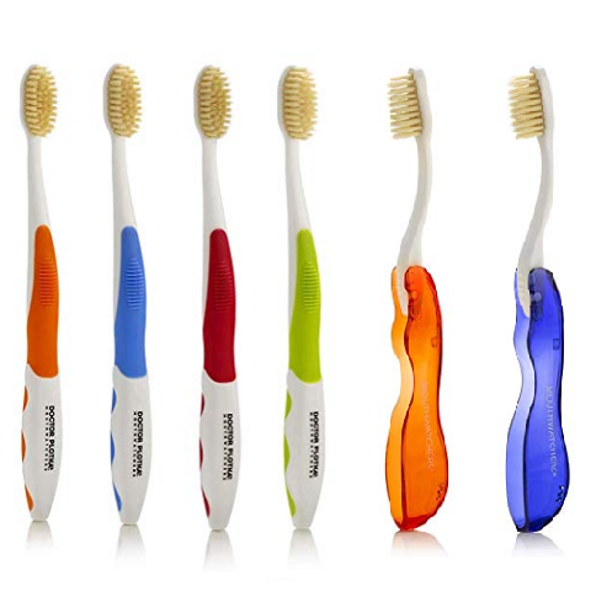 Doctor Plotka's Mouthwatchers Antimicrobial Floss Bristle Silver