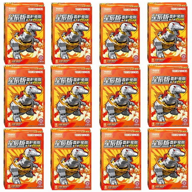 Defender Version 1-4 Transformer Building Blocks Toys 5.5cm Mini CORONATION Starscream Bumblebee Action Figure