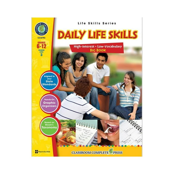 Daily Life Skills Bundle Gr. 6-12 (Life Skills) - Classroom Complete Press
