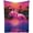 Flamingo Reflection Sunset, variant on Flamingo Reflection Sunset Super Soft Winter Comfy Throw Blanket Flannel Fleece Lightweight Blanket for Couch Car Bed 50x60 in