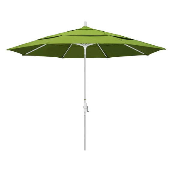 California Umbrella 11 ft. Aluminum Sunbrella Market Umbrella