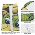 thumbnail image 4 of Mens Shower Wrap Adjustable Bath Wrap Towel 60”x28” Body Towels for Gym Shower Sauna Spa Turtle with Big Eye, 4 of 7