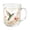 Glass Cup(Hummingbird), variant on Limited Edition 2026 Garden Morning Bliss Glass Tea Cup, Flower Tea Cup, Hummingbird Stemless Wine Glasses, Animal & Flower Clear Glass Fancy Coffee Mug (Cardinal)