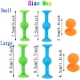thumbnail image 2 of Darts Sucker Toys - Family Interactive Toy, 2022 New Sucker Darts Game Set, Creative Silicone Decompression Sucker Toy Popular Sticky Toys Game (Large, 18 Pcs), 2 of 6