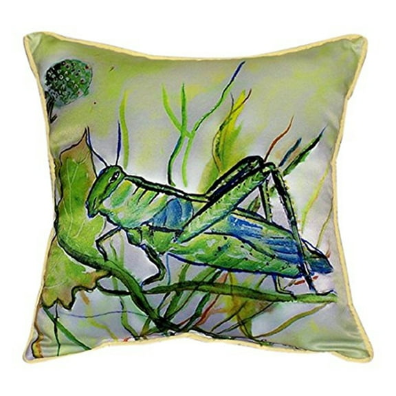 Grasshopper Large Indoor/Outdoor Pillow 18x18