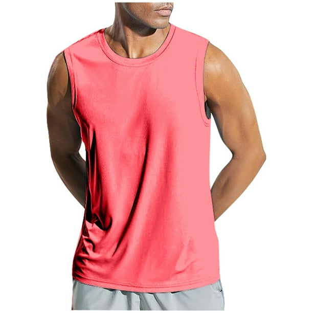 Playeras De Compresión Para Hombre, Blusa Informal A Cuadros Con Cuello Vuelto, Manga Corta, Color Liso, Con Bolsillos
