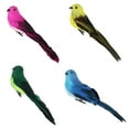 thumbnail image 1 of Figuritas de Pájaros Kusrkot Aves artesanales emplumadas 4 piezas, 1 of 7
