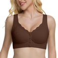 thumbnail image 1 of Jindong Portable Front Buckle Comfortable Traceless No Ring Gathered Upper Support Side Retraction Accessory Breast Adjustment Bra, 1 of 5