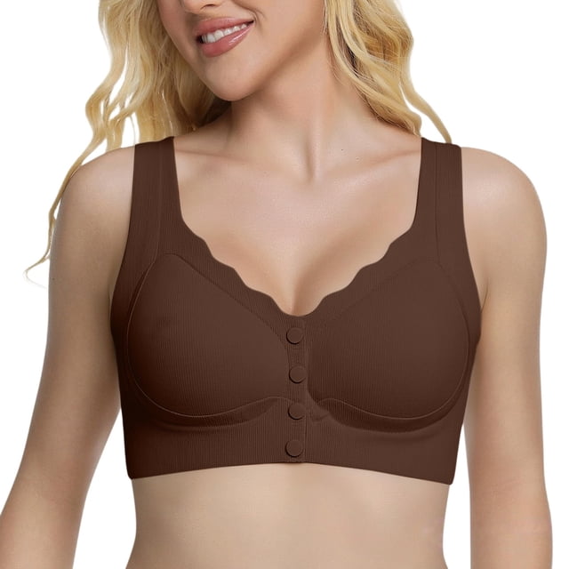 Jindong Portable Front Buckle Comfortable Traceless No Ring Gathered Upper Support Side Retraction Accessory Breast Adjustment Bra