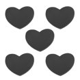 thumbnail image 1 of Uxcell Tennis Racket Vibration Dampener Soft Silicone Racket Shock Absorber for Tennis Racquet String - Heart Shaped Black, 1 of 6