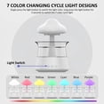thumbnail image 2 of Rain Cloud Humidifier Water Drip, 2 in 1 Rain Cloud Diffuser, Rain Drop Humidifier, Aromatherapy Essential Oil Diffuser, 2 of 8