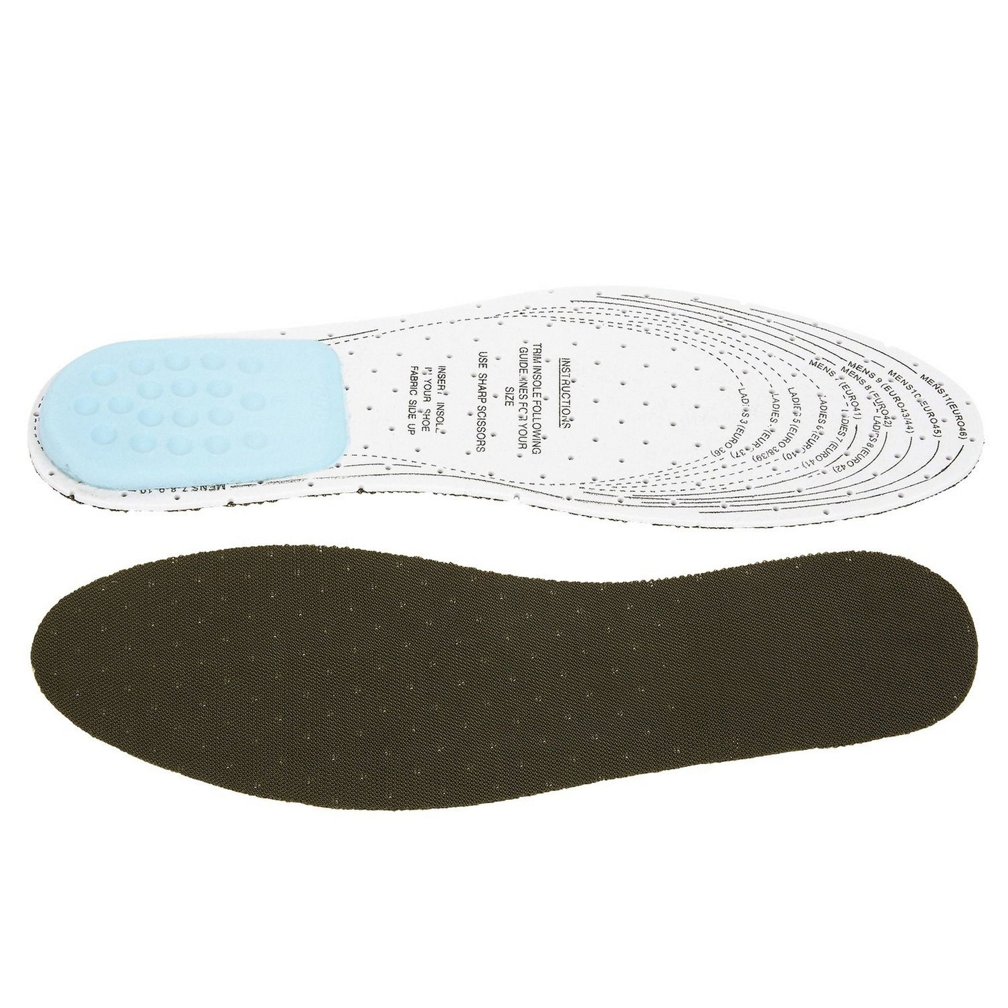 Pack of 12 Height Increase Insoles DIY Customizable Fabric Odor