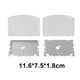 thumbnail image 3 of Caparazón Para N64 Cart Shell Game Console Cases Reemplazo (EE. UU. Blanco transparente), 3 of 6