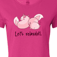 thumbnail image 4 of Inktastic Let's Relaxolotl with Sleeping Axolotls Women's T-Shirt, 4 of 5