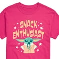 thumbnail image 2 of Star Wars - The Mandalorian Snack Enthusiast Grogu - Men's Short Sleeve Graphic T-Shirt, 2 of 4
