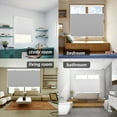 thumbnail image 4 of Top Down Bottom up Blackout shades, Cellular Honeycomb Window Blinds, Blackout White+70 1/2"W x 72"H, Fashion Simple Elegant Shade, Custom Sized, 4 of 6