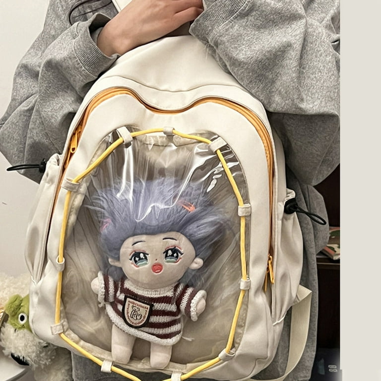 Backpack clear window hotsell