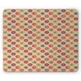 thumbnail image 1 of Abstract Mouse Pad, Nested Design of Circular Colorful Round Bands Modern Art, Rectangle Non-Slip Rubber Mousepad, Pastel Brown Multicolor, by Ambesonne, 1 of 2