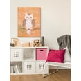 thumbnail image 4 of Marmont Hill "Whimsy Owl" by Reesa Qualia Painting Print on Wrapped Canvas, 4 of 5