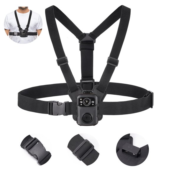 Chaleco para cámara corporal, soporte de doble hombro BOBLOV