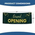 thumbnail image 5 of Grand Opening Banner Sign For Outdoor-Indoor Use 6x2 Ft Large Custom Banner and Signs with Hanging Rope Grand Opening Backdrop for Party Decor Oxford Cloth Sublimation Banner for Easy Hang, 5 of 5
