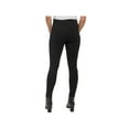 thumbnail image 2 of Calvin Klein Womens Faux Leather Knit Leggings, 2 of 2