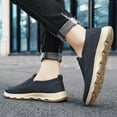 thumbnail image 6 of Casual Shoes for Men,Mens Canvas Espadrilles Summer Shoes On Classic Flat Espadrilles Rubber Bottom,Canvas Court Sneakers(Size:7.5), 6 of 9