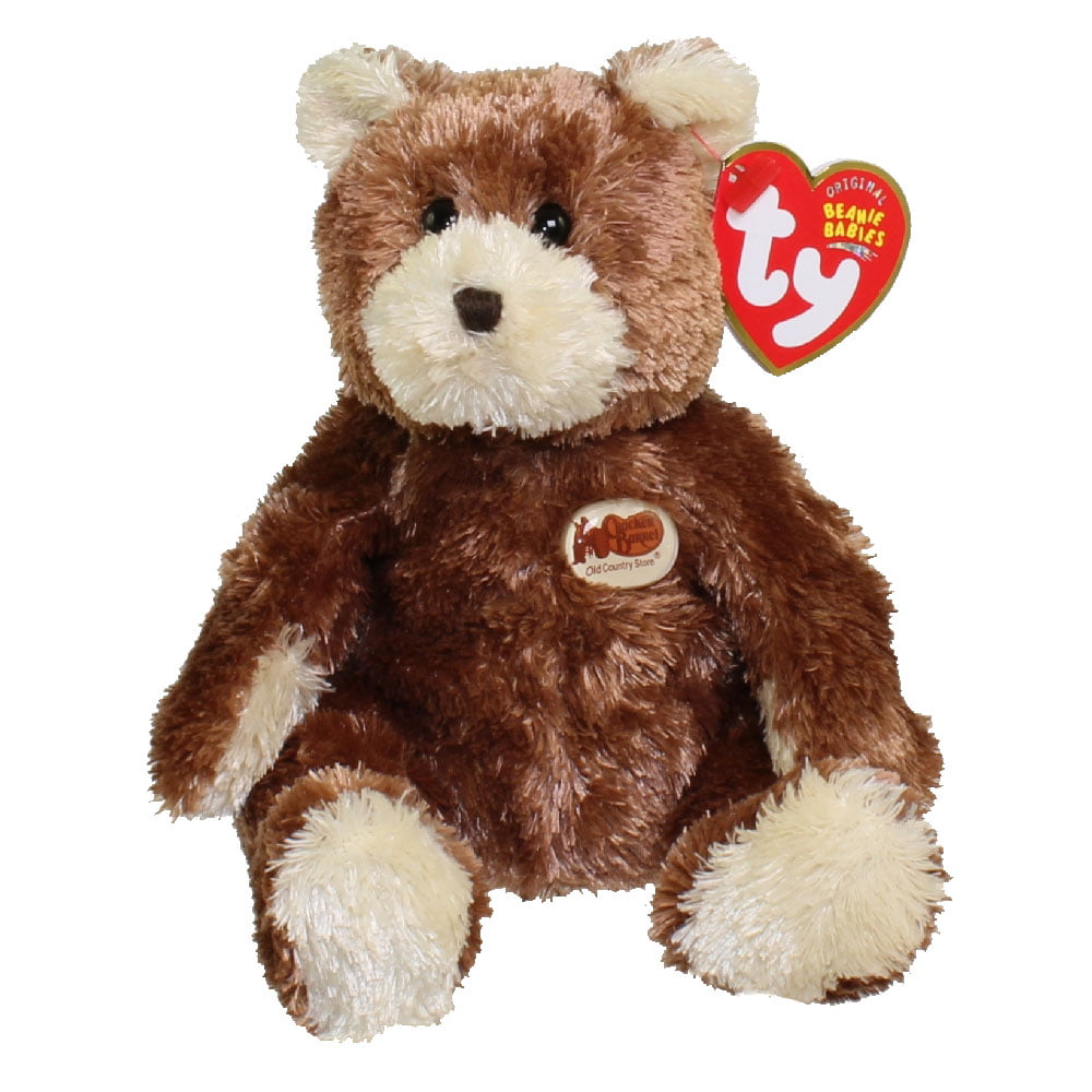 TY Beanie Baby 5 inch - MWMTs Stuffed Animal Toy SEQUOIA the Brown Bear 