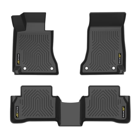 Car TPE Floor Mats All Weather Carpet Liner Fit For 2015-2021 Mercedes Benz C-Class