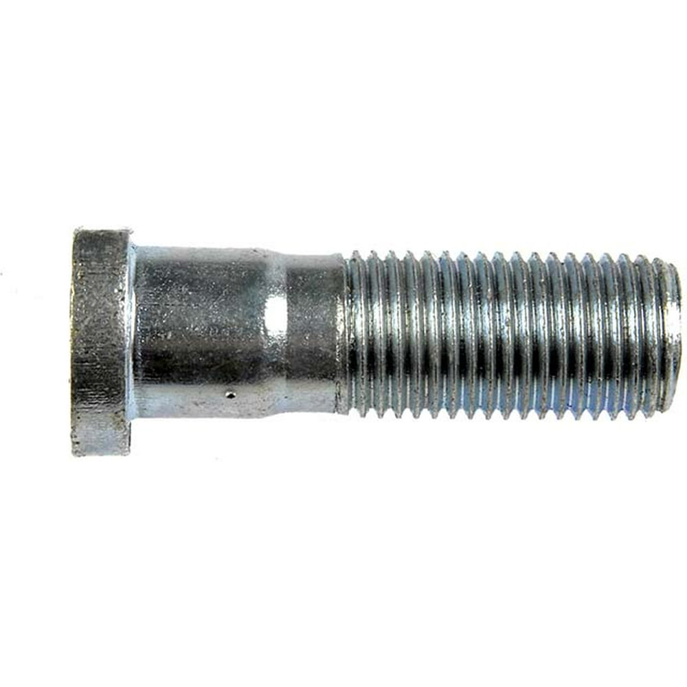 M121.25 NonSerrated Wheel Stud With Clip Head 12.04mm Knurl, 38mm