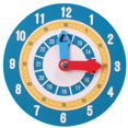 thumbnail image 1 of Ayuda de enseñanza de reloj modelo sensorial para suministros primarios de desarrollo de inteligencia Feliz Sencillez, 1 of 5