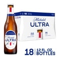 thumbnail image 3 of Michelob ULTRA  Superior American Light Lager Beer 18 pack 12 fl oz Glass Bottles 4.2% ABV, 3 of 9