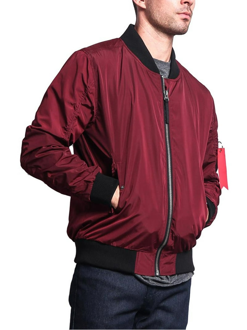 Victorious Men's Lightweight Contrast MA-1 Bomber Flight