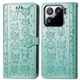 thumbnail image 4 of Funda Cartera FOXDOCK para Xiaomi 15 Pro , Flip PU con Relieve de Gatos y Perros, Tarjetero y Soporte, 4 of 6