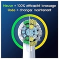 thumbnail image 2 of For Oral B EB20POR Cross Action Replacement Toothbrush Heads, Pack of 4, 2 of 5